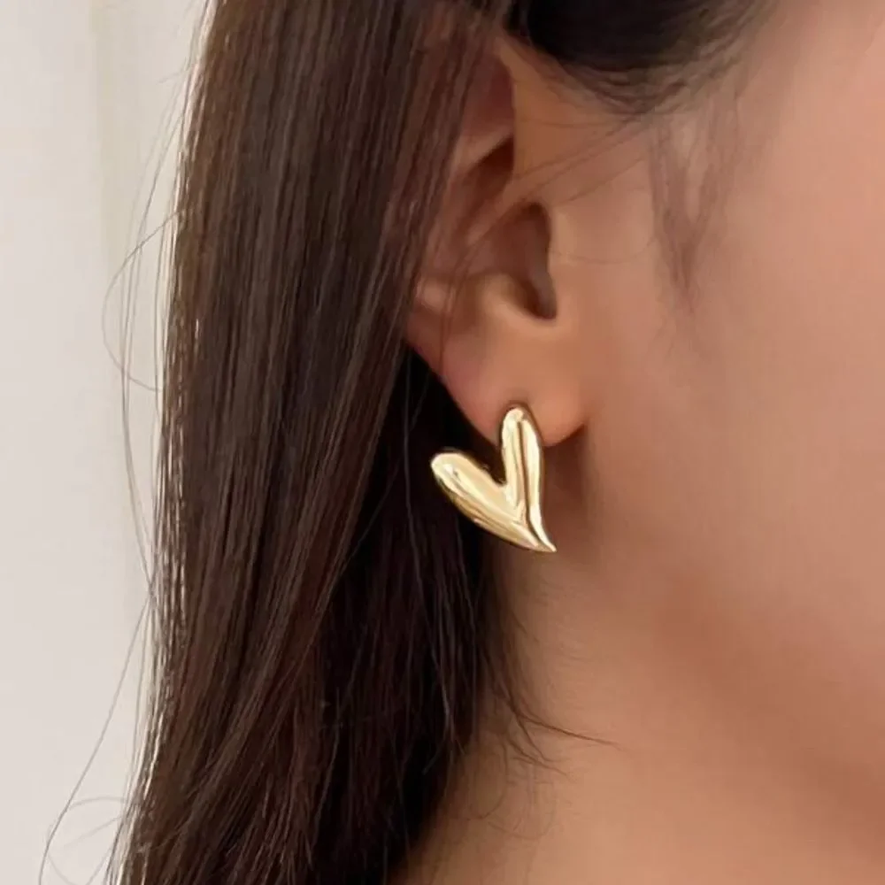 Good heart earrings N930